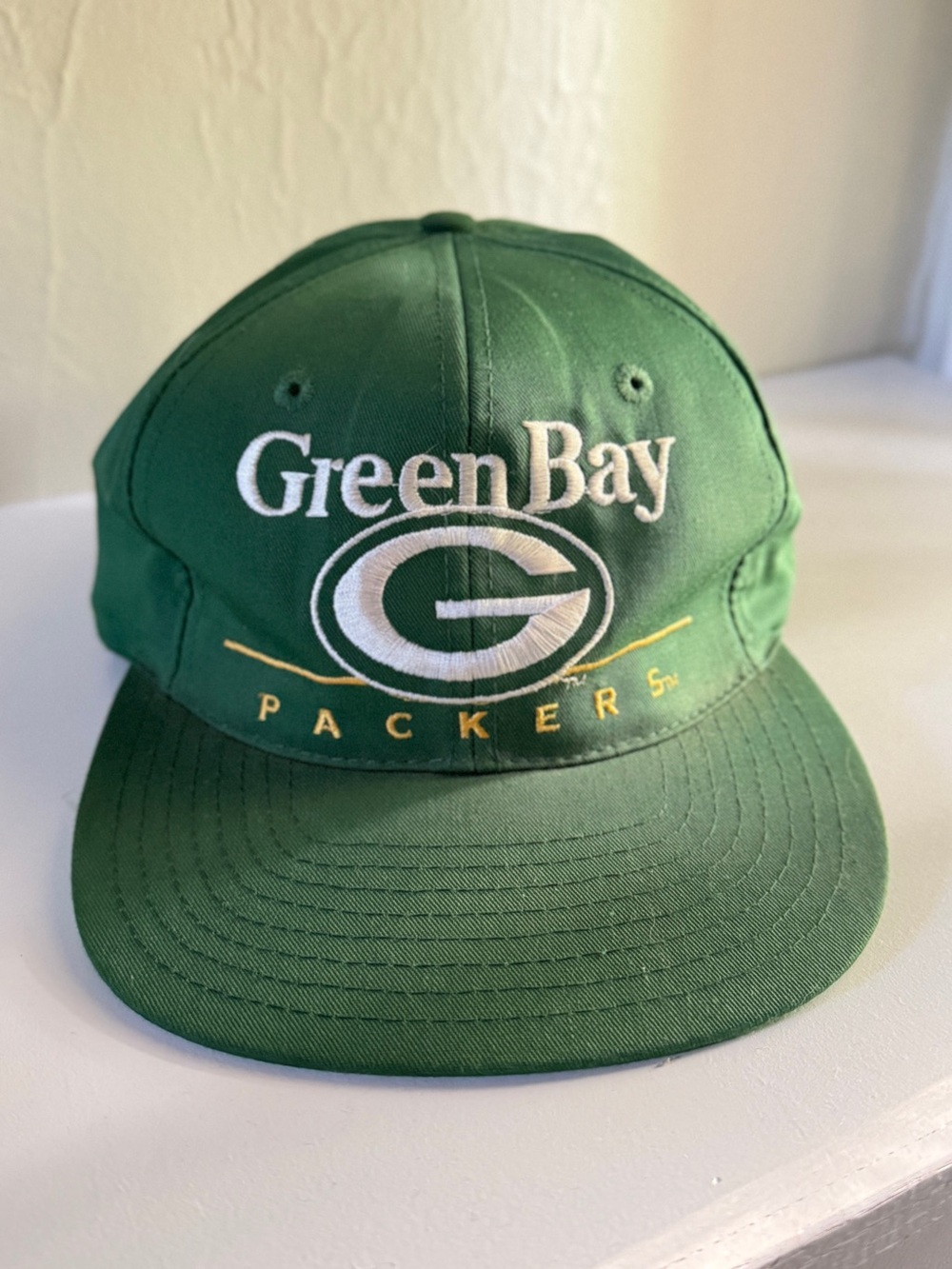 Green Bay Packers Green Logo Snapback Hat